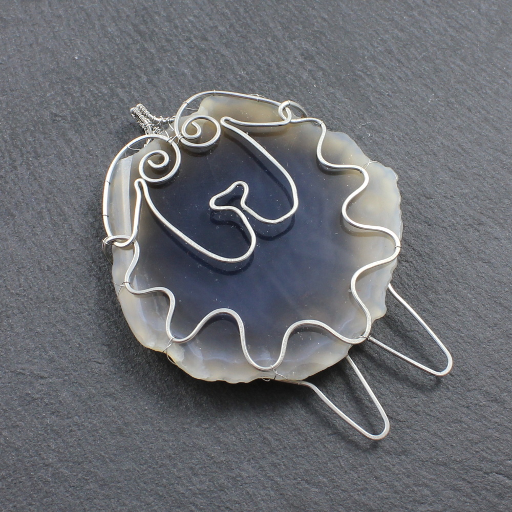 Přívěsek ovečka Hope s achátem