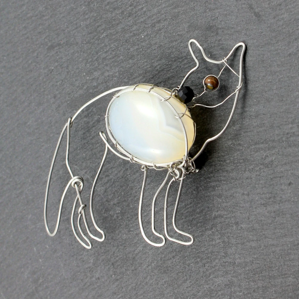 Brož liška polární