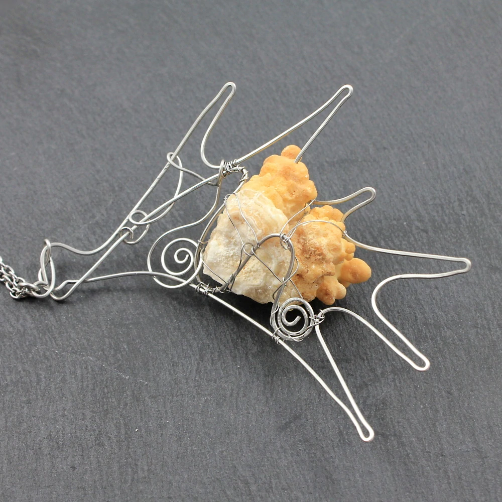 Přívěsek z chirurgické oceli Losí paroh