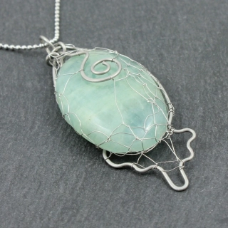 Akvamarín přívěsek