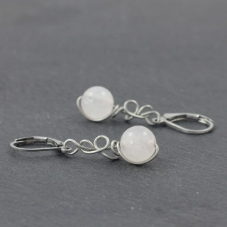 Náušnice růženín – model Zrození