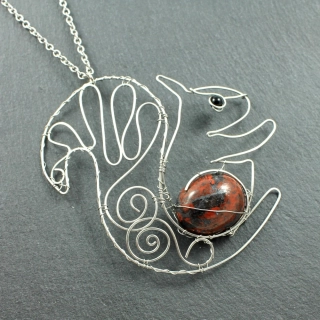 Přívěsek veverka Věrka